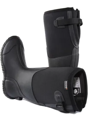 BOGS Womens Mesa Adjustable Calf Black Waterproof Insulated Wellies Boots UK 5 • $86.28