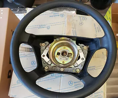 90-95 Mercedes R129 SL320 500SL SL500 Steering Wheel Black 1404604003 OEM ( A1-4 • $275