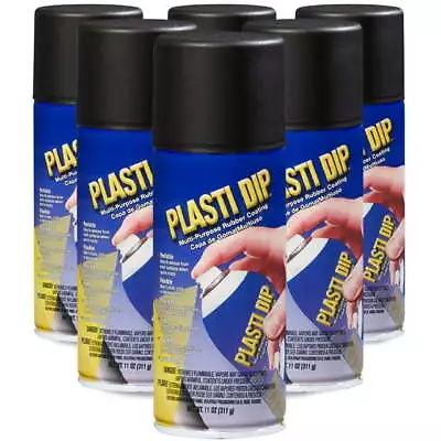 Plasti Dip Rubberized Matte Black Spray 11oz • $8.90