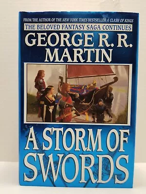 A Storm Of Swords By George R R Martin (1st US Ed 1st Print HC) Game Of Thrones • $84.99