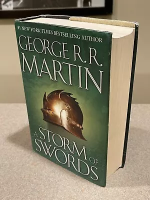 A Storm Of Swords - George R R Martin (Hardcover) Song Ice And Fire Game Thrones • $22.99