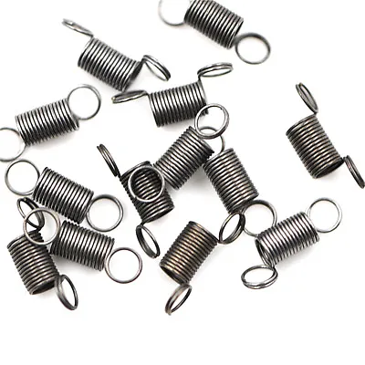 10X Metal Small Tension Spring With Hook DIY Remote Car Shock Absorber Toy  C FS • £3.30