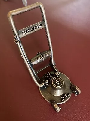 Victa Mowers 70th Anniversary Beer Bottle Opener New Condition Collectable Metal • $59