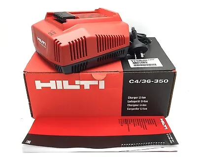 HILTI C 4/36-350 Battery Charger LI-Ion CPC 220-240V AC 50Hz 430W • $189