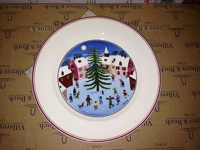 Villeroy & Boch NAIF CHRISTMAS Salad Plate • $36