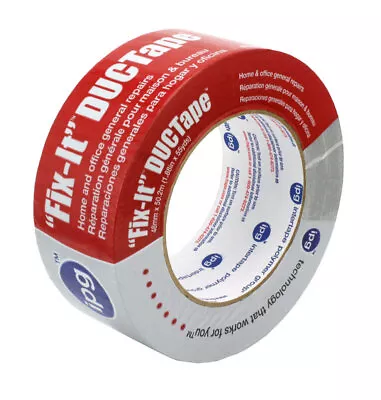 IPG Fix-It 1.88 In. W X 55 Yd L Silver Duct Tape (Pack Of 24) • $124.12