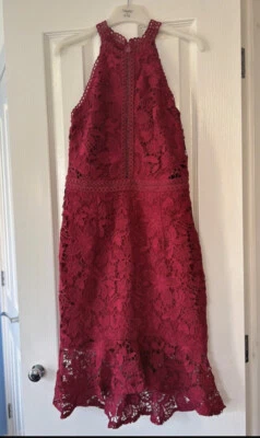 £5 • Buy Red Lipsy Dress Size 10 