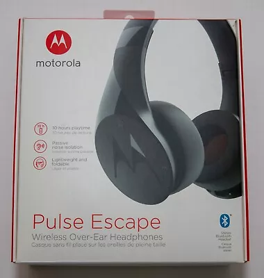 Motorola Mobile Accessories Pulse Escape Wireless Over-Ear Headphone(SH012-BK) • $50