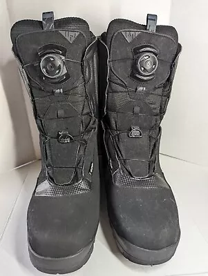 Men's Size 11 (45) Black 509 Raid Boot Boa Snowmobile Boots Used Once EXCELLENT  • $120