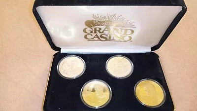 Elvis Presley - 1998 Grand Casino Collector Series Gold Coin Set In Velvet Case • $25.95