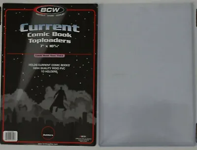 1 Loose BCW Current Comic Book Topload Holder Toploaders New • $7.99