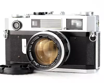 【Meter Works!】 Canon 7Sz 35mm Film Rangefinder Camera W/ 50mm F/1.4 MF Lens... • $1088.97