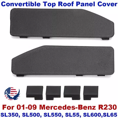 For 2001-09 Mercedes R230 Convertible Top Flap Trim Roof Panel Cover SL500 SL600 • $30.99