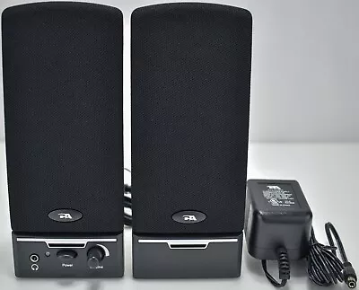 Cyber Acoustics CA-2014 Multimedia Powered Computer Speakers Full Stereo Sound • $12.75