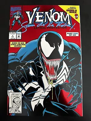 Venom Lethal Protector 1 (1993) Signed Sam De La Rosa No COA Marvel Comics • $89.99