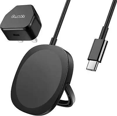 Wireless Charging Pad 15W With 20W Power Adapter Qi Wireless Charger Unique De • £9.97