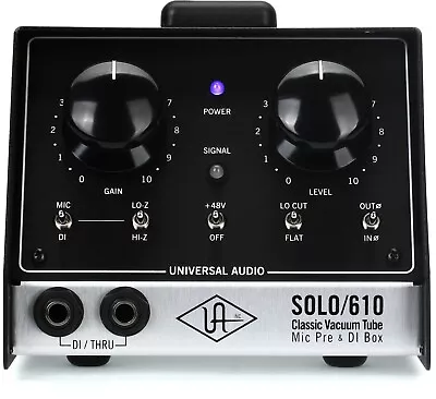 Universal Audio SOLO/610 Classic Tube Preamplifier & DI Box • $1100