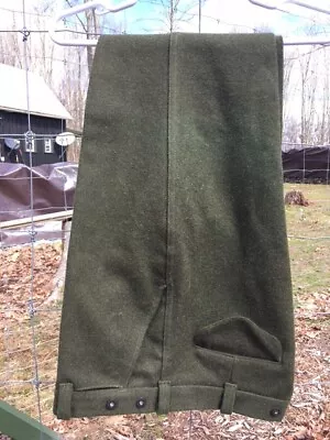 Used Filson Mackinaw Wool Field Pants Green 40x32 • $149