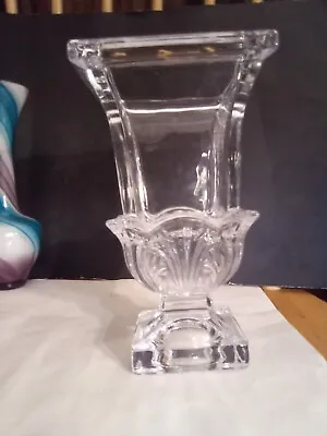 Shannon Crystal Vase Decor 7.25in Tall • $59.99
