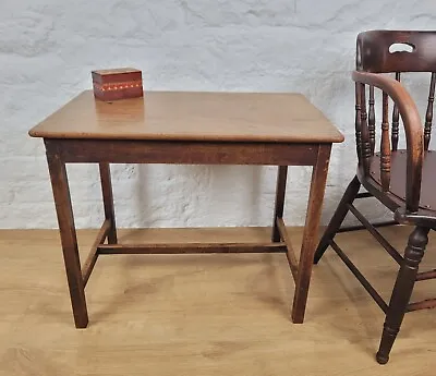 Occasional Table Oak Edwardian Hall Side Table Country Postage Available • £125