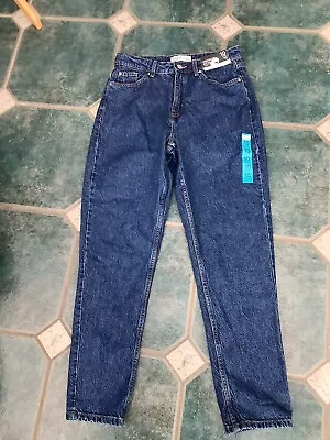 New Tags Primark Vintage Mom High Waisted Uk 10 Jeans Indigo • $4.97