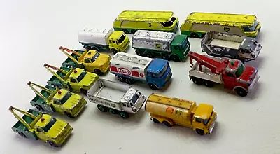 Matchbox/lesney Joblot Of Bp / Esso Tow Truck & Other Vehicles - Used Condition • £9.99