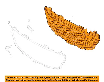 MAZDA OEM 09-12 MX-5 Miata-Grille NH19501T1C • $100.48