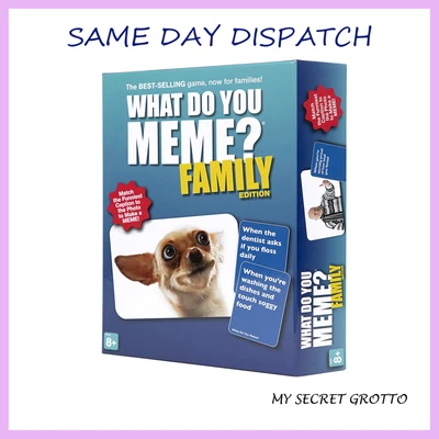 $45.95 • Buy What Do You Meme? Family Edition Game **brand New Party Game**