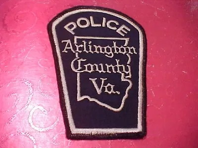 Arlington County Virginia Police Patch Shoulder Size Used Not A Badge • $2.95