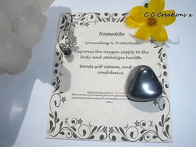 £3.99 • Buy Gemstones Tumbled Healing Crystals Chakra Gift Set Angel Keyring Charm Info Card