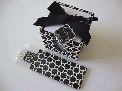 NWT Vera Bradley Take Note Cube And Pencil Set In Midnight Geometric • $21.99
