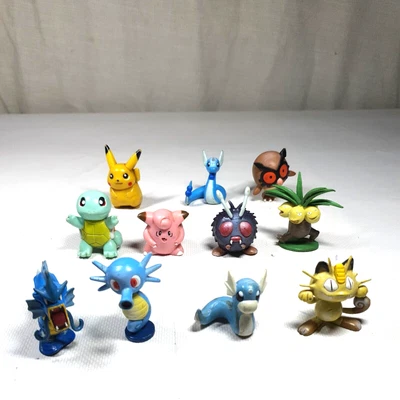 $58.99 • Buy Pokemon Vintage Tomy Nintendo Pvc Bulk Lot Figures Pikachu Squirtle Gyarados 