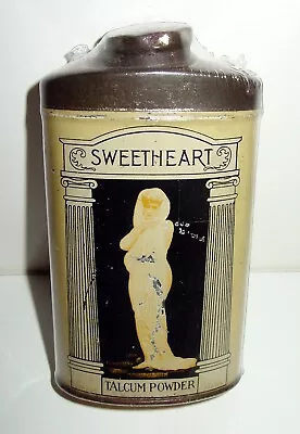 Sweetheart Brand Talc Talcum Powder Tin - Manhattan Soap Company • $18.95