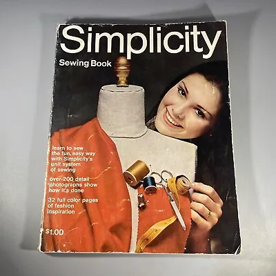 Vintage Simplicity Sewing Patterns School Catalog Book 1970 • $9.99