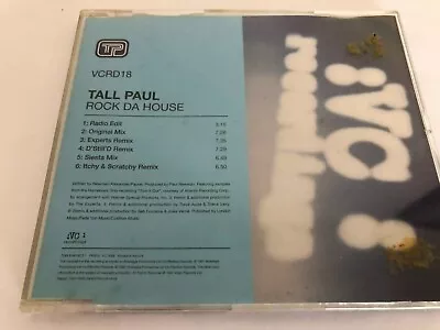 Tall Paul – Rock Da House - CD - Dance House Music • £12.49