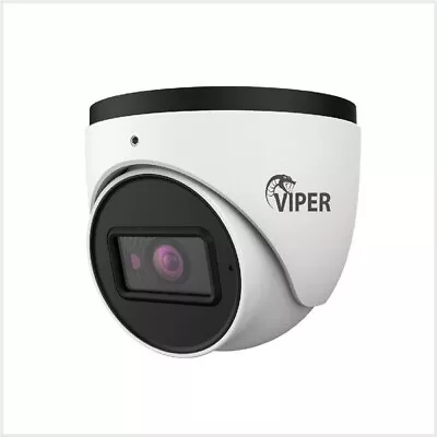 2MP 1080P HD IP Turret Camera With 30m Night Vision & PoE QVIS TURVIPS4-2-FW-A • £63.74