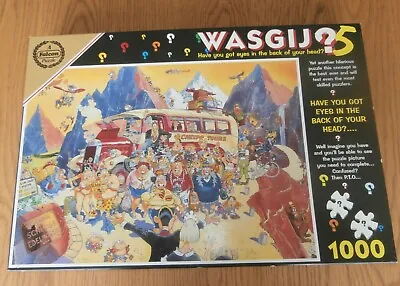 WASGIJ Original Puzzle  5 - Late Booking! Retro 1000 Piece Jigsaw - Complete • £3.99