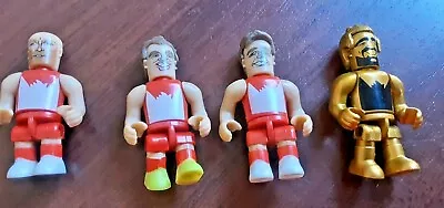 4 X SYDNEY SWANS  AFL Mini Micro Figures GOLD GOODES PARKER MITCHELL &  McVEIGH • $15