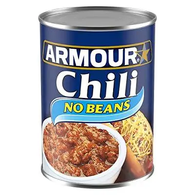 Armour Star Chili With Beans 24 Oz. Pack Of 12 • $43.36