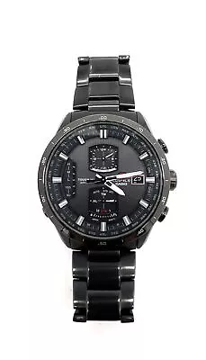 Casio Edifice EQW-A1110 Atomic World Time Solar Chronograph Watch (Pre-owned) • $269