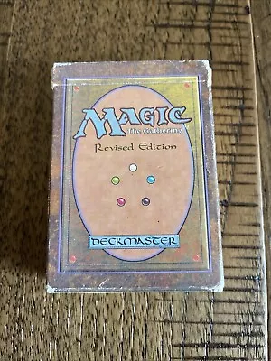 1994 MTG Revised 3rd Edition Starter Deck Box 60 Cards Instruction Book Open🔥🔥 • $165