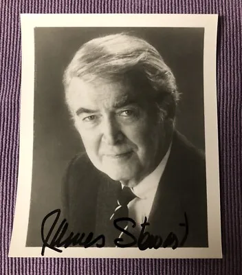 James “ Jimmy “ Stewart ~ Signed / Autographed 4x5 Photograph • $50