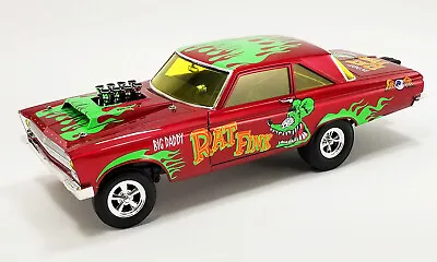 ACME Rat Fink 1965 Plymouth Altered Wheel Base (AWB) 1:18 Scale Diecast A1806508 • $139.95