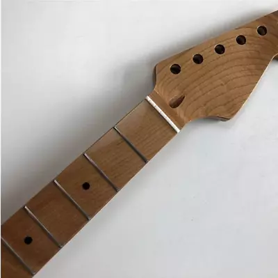 Roasted Maple Natural Satin Guitar Neck Strat 22 Fret 9  C ✅UK✅ • £85