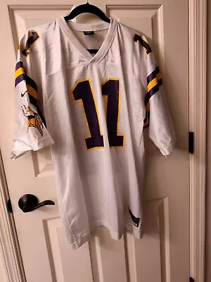 Nike Team Minnesota Vikings Jersey #11 Daunte Culpepper White Vintage Size XL • $32.50