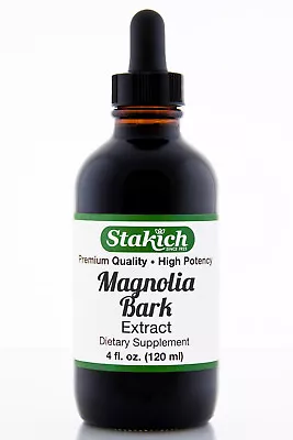 4 Oz Magnolia Bark Extract Top Quality Pure Herbal Tincture Best Fresh • $32.80