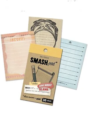 K&C Company Smash “BLANK” 30 Sheet Pack 2.75x4.75 Smashbook Junk Journal Cards • $7.50