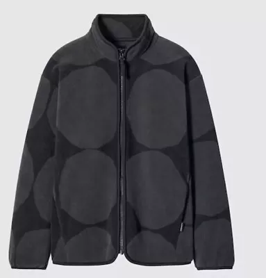 Marimekko X Uniqlo Fleece Printed Full-Zip Jacket (Stones) XL NWT • $79.99