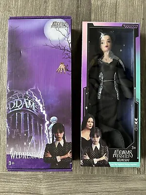 Morticia Addams Doll Wednesday Halloween Christmas Gift Birthday Collectible NEW • $49.29