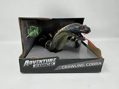 NEW Adventure Force CRAWLING COBRA Remote Control Rechargeable Snake Toy • $15